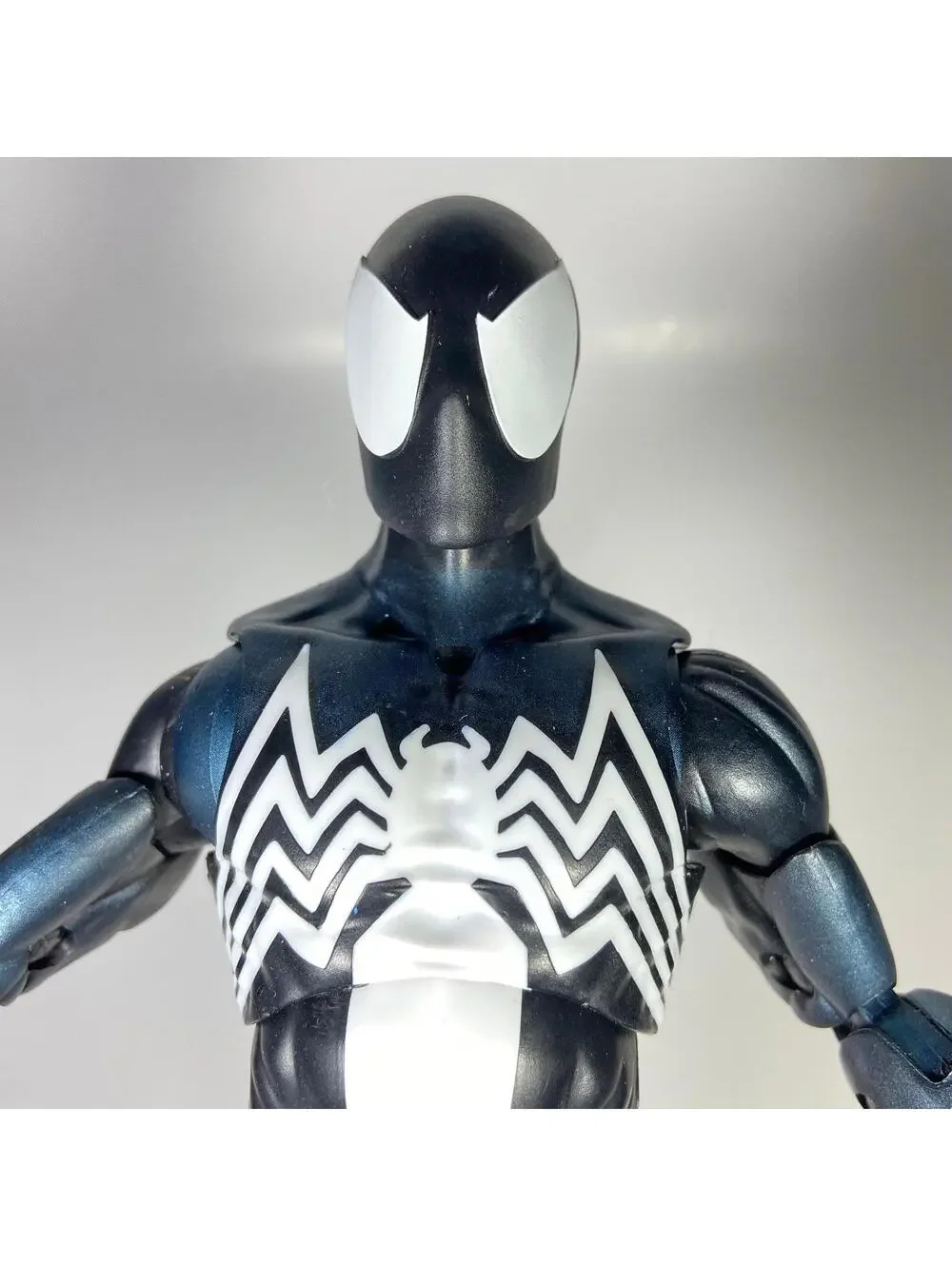 12” Scale 2016 Hasbro Marvel Legends Black Symbiote Spider-Man Figure - COMPLETE